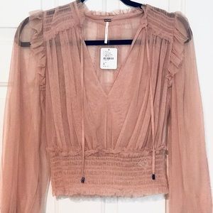 Never worn Free People Blouse